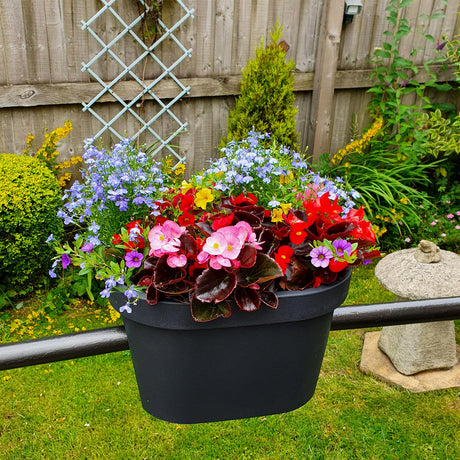 Flower Bridge Hanging Planter Plant Pot by Geezy - UKBuyZone