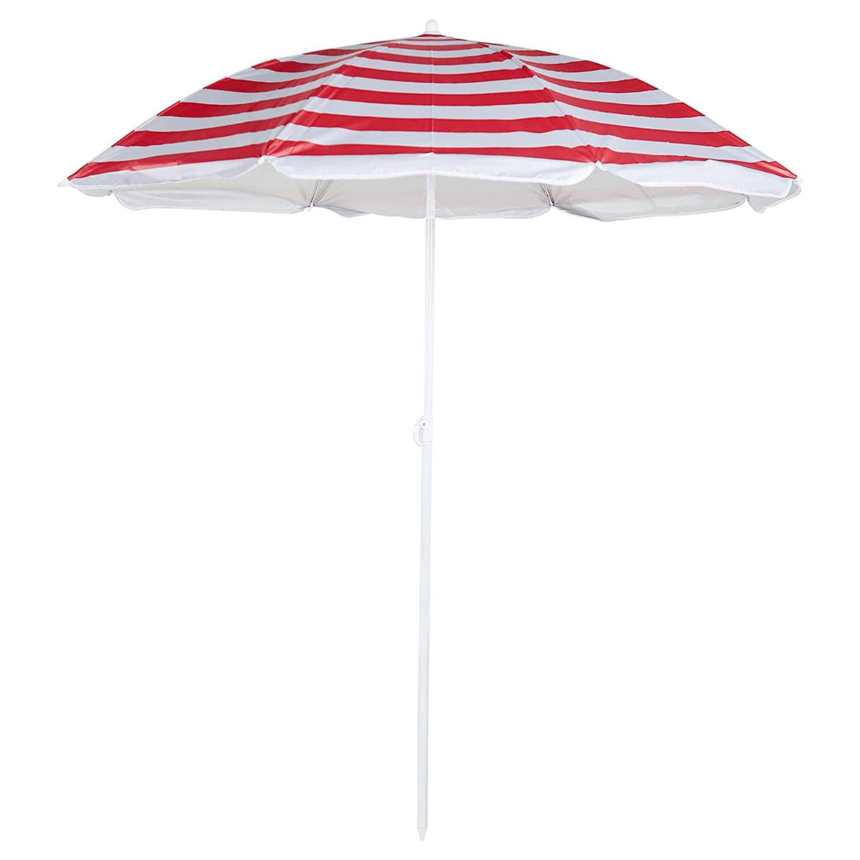 Red Striped Parasol