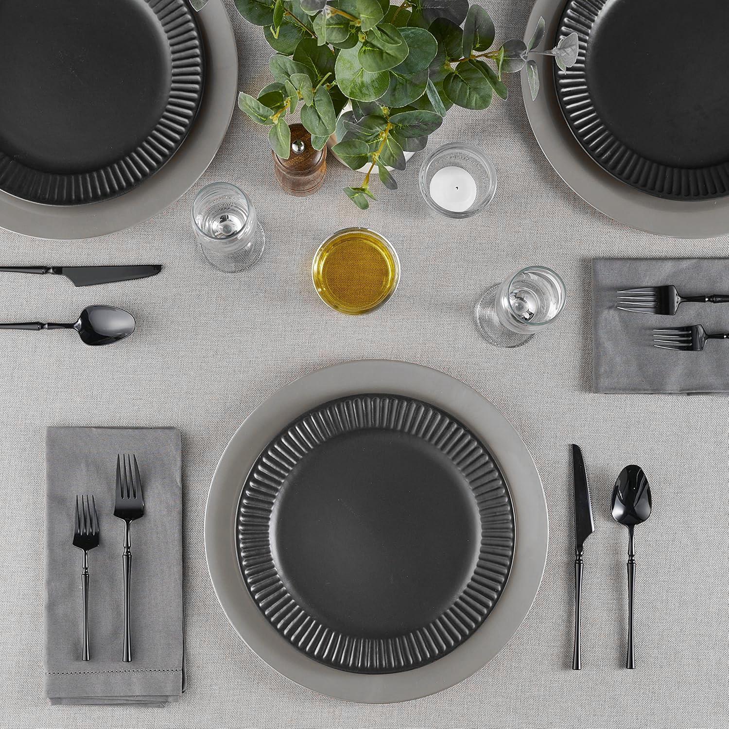 Metallic Charger Plates Set of 4 by GEEZY - UKBuyZone