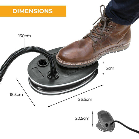 5-Litre Foot Pump by GEEZY - UKBuyZone