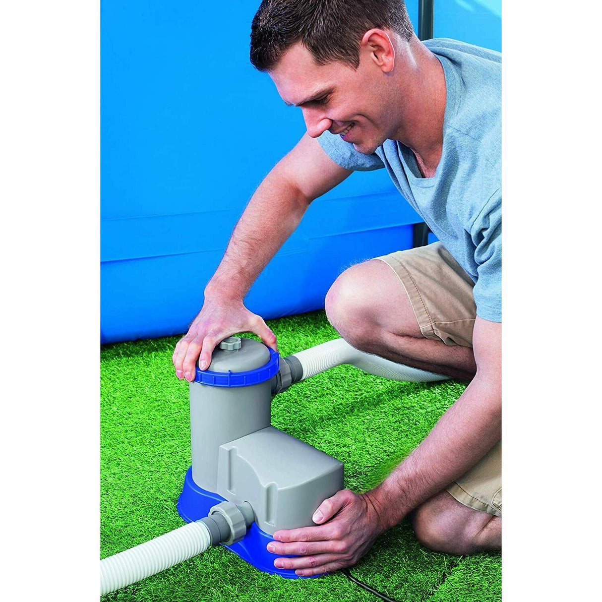 Bestway Flowclear 1500 gal Filter Pool Pump by Bestway - UKBuyZone