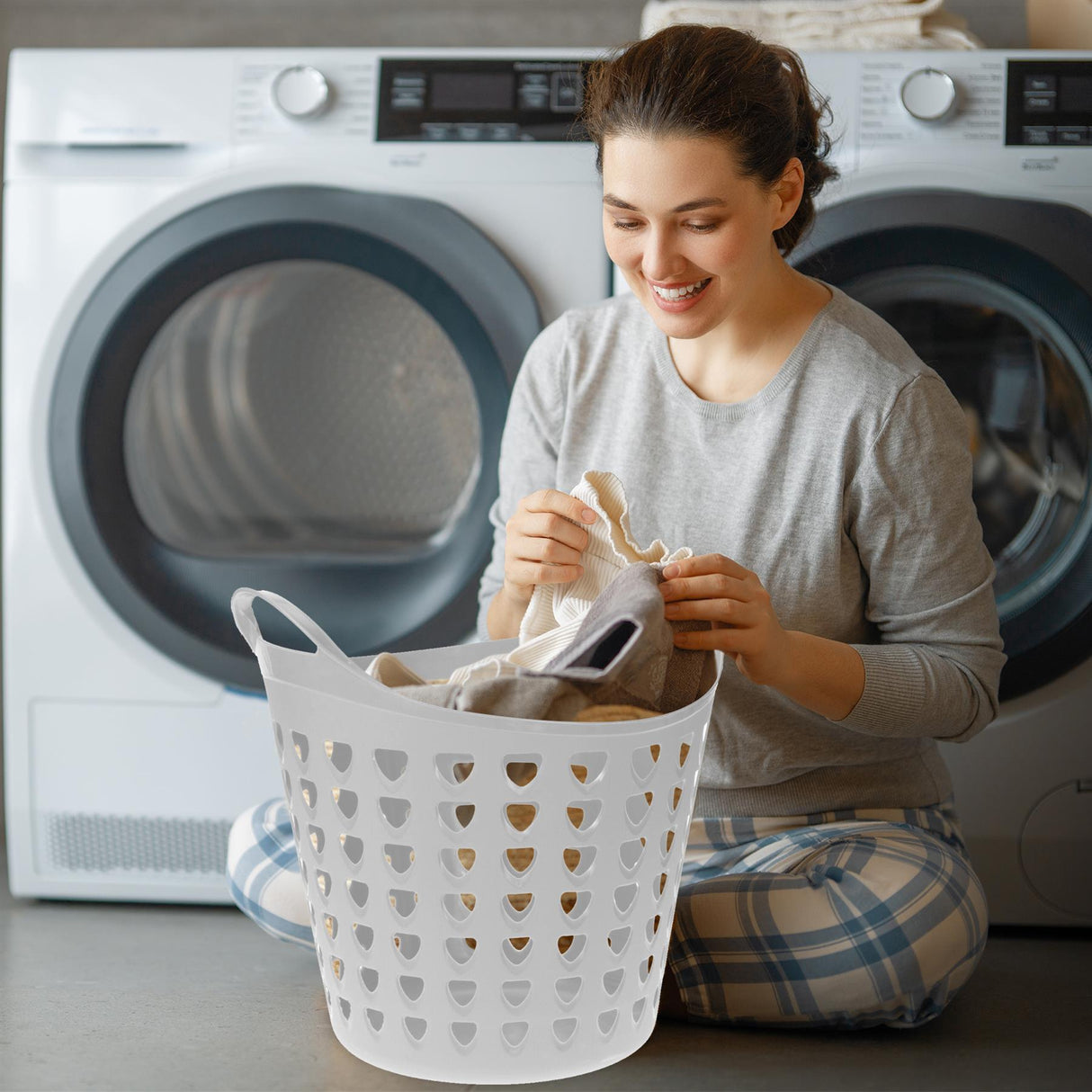 Flexi Tub 26L Home Garden Laundry Basket by GEEZY - UKBuyZone