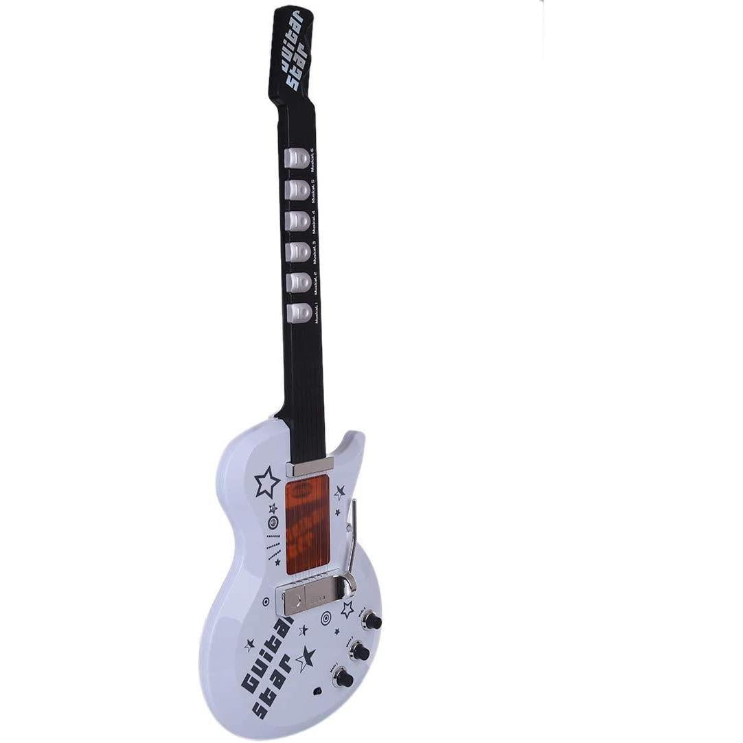 Kids Electric Rock Star Guitar & Microphone Set by The Magic Toy Shop - UKBuyZone