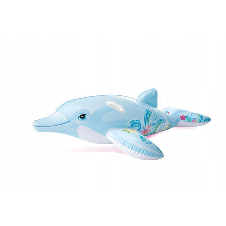 Dolphin Ride On Swimming Pool Float by Intex - UKBuyZone