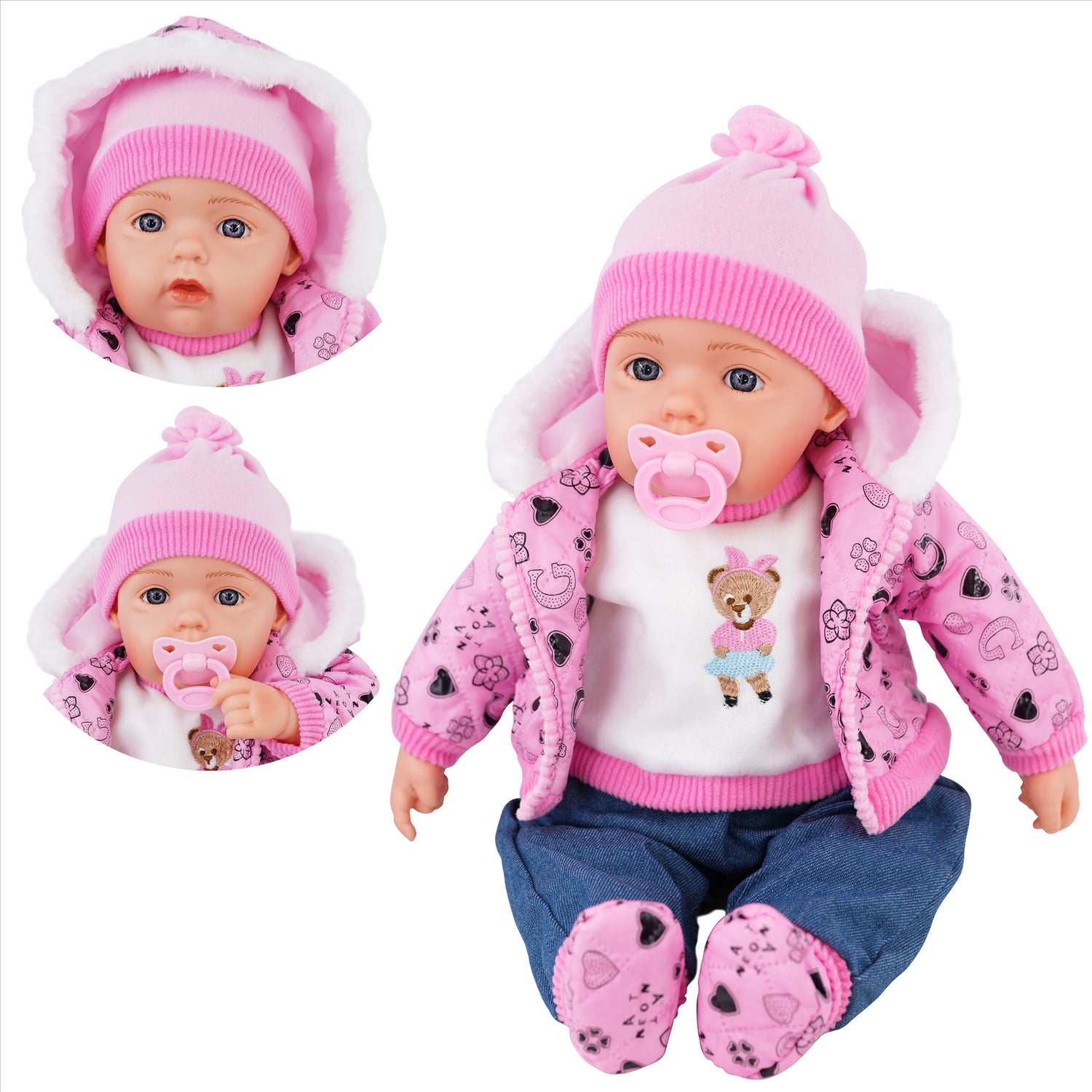 BiBi Baby Doll "Pinky" (50 cm / 20") by BiBi Doll - UKBuyZone