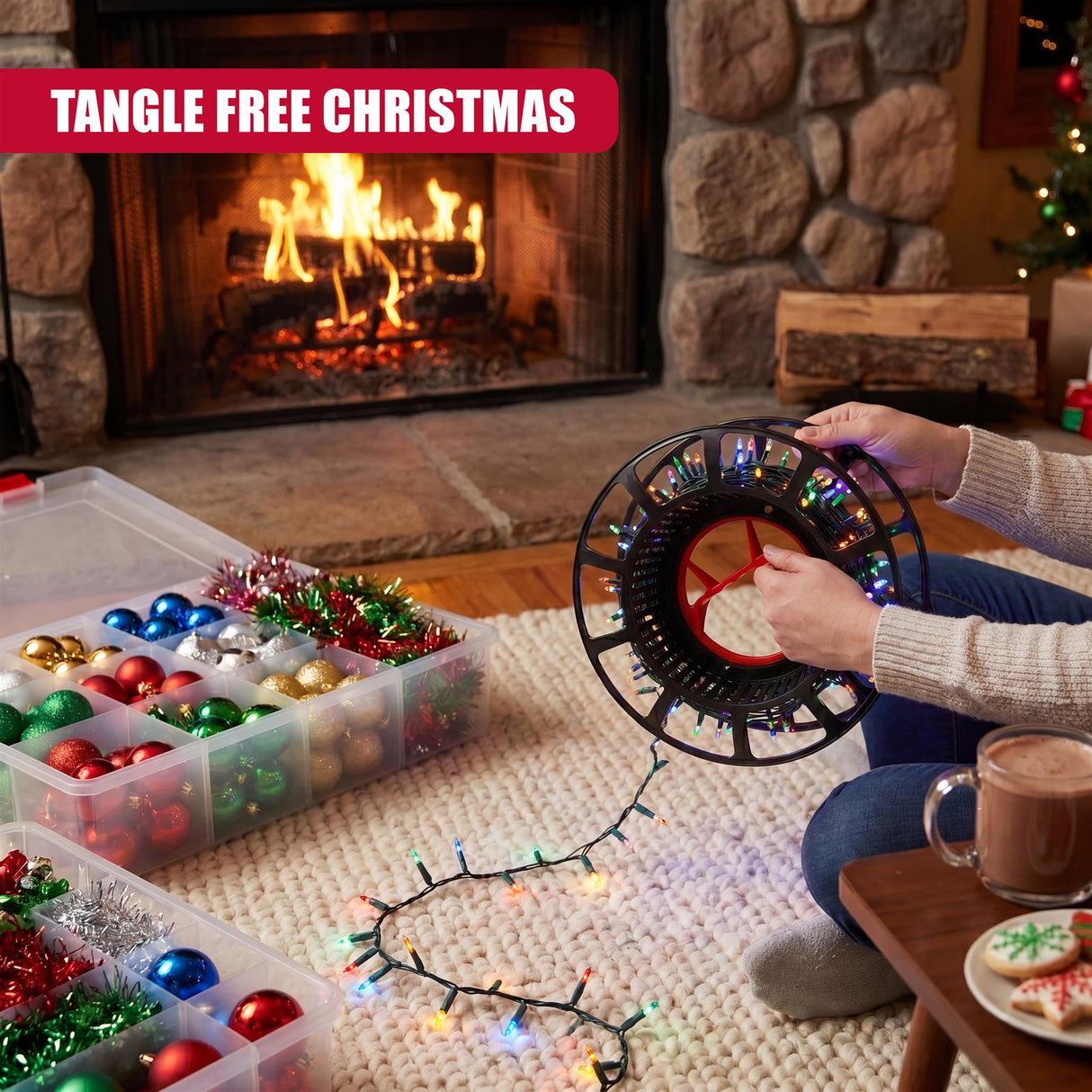 Christmas Lights Storage Reel