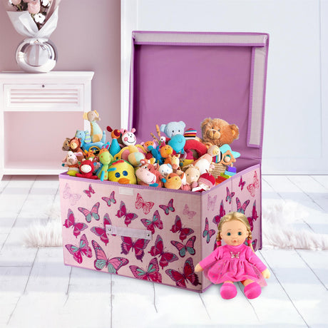 Butterfly Large Storage Box by The Magic Toy Shop - UKBuyZone