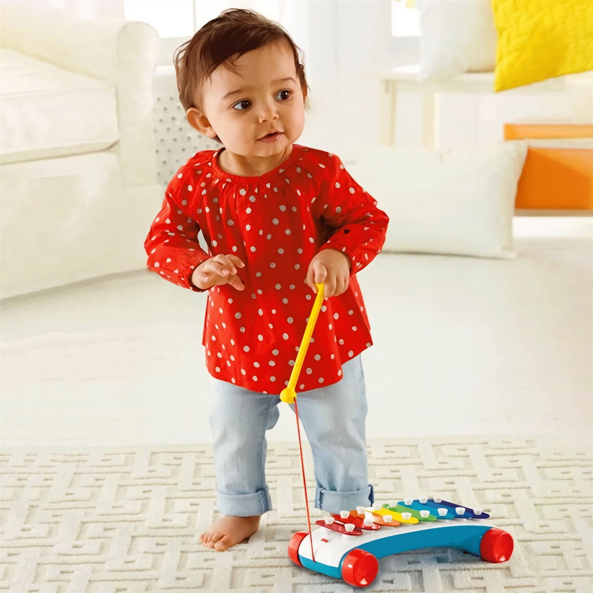 Fisher-Price Classic Xylophone Musical Pull Toy