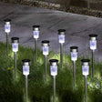 Solar Lights Outdoor Garden 10 Pieces by GEEZY - UKBuyZone