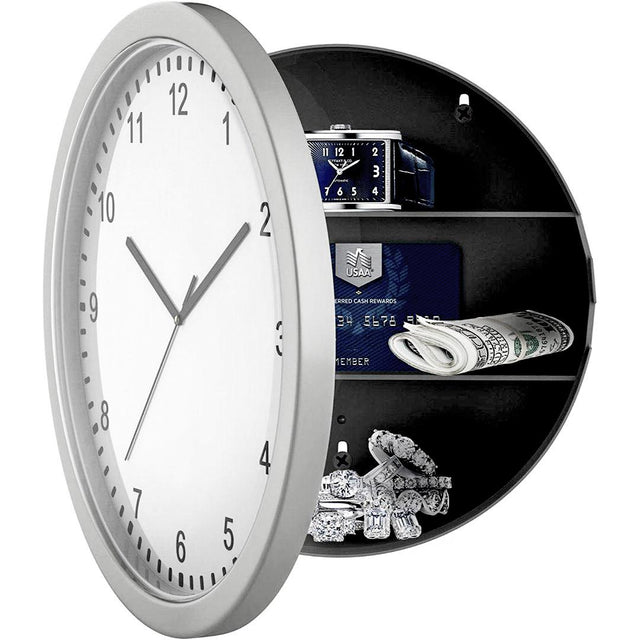 Secret Wall Clock Home Safe by GEEZY - UKBuyZone