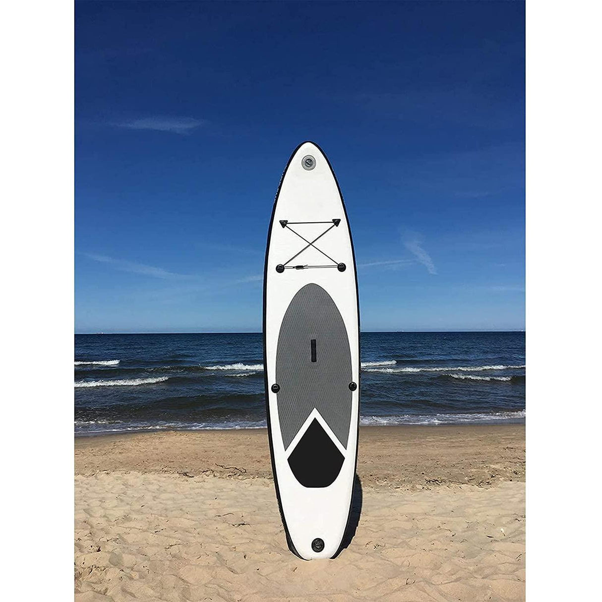 Inflatable SUP Stand Up Paddle Board Grey 320cm by Geezy - UKBuyZone