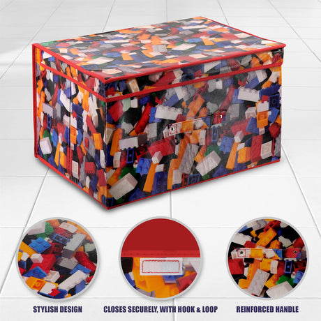 Bricks Large Storage Box by The Magic Toy Shop - UKBuyZone