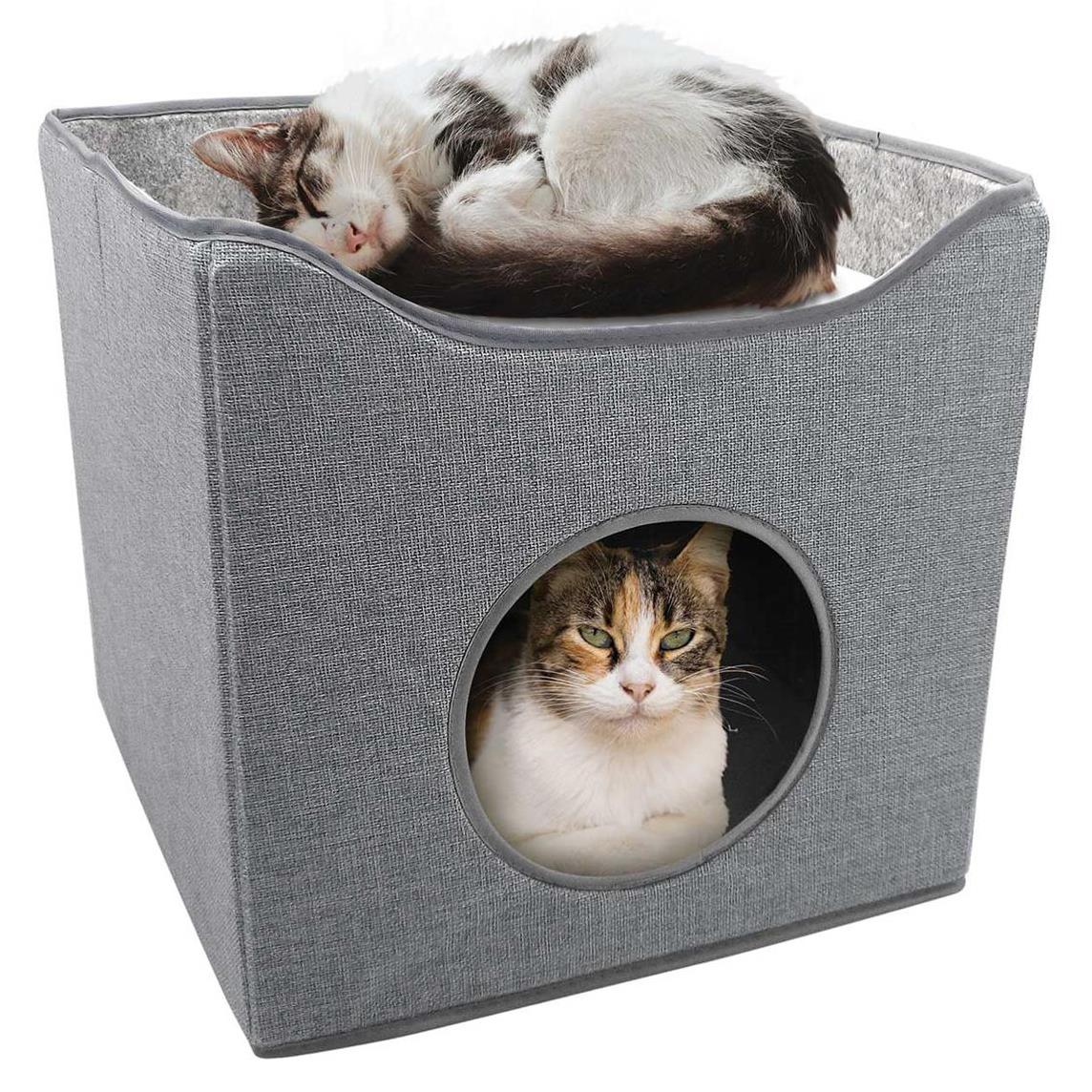 Foldable Cosy Cat Houses by GEEZY - UKBuyZone
