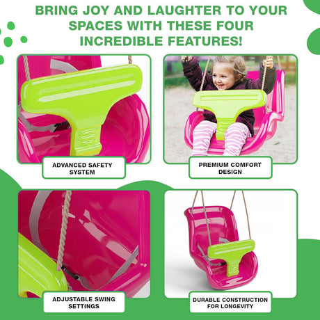 Safety Swing Seats by The Magic Toy Shop - UKBuyZone
