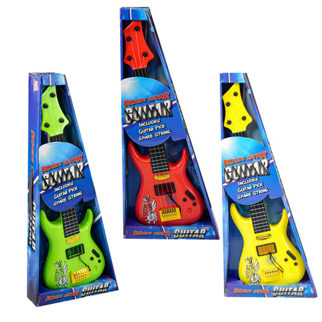 19 Inches Kids Plastic Acoustic Guitar by The Magic Toy Shop - UKBuyZone