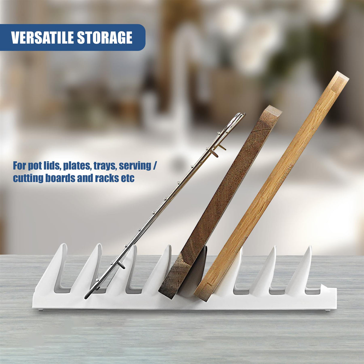 Kitchen Lid Organiser by GEEZY - UKBuyZone