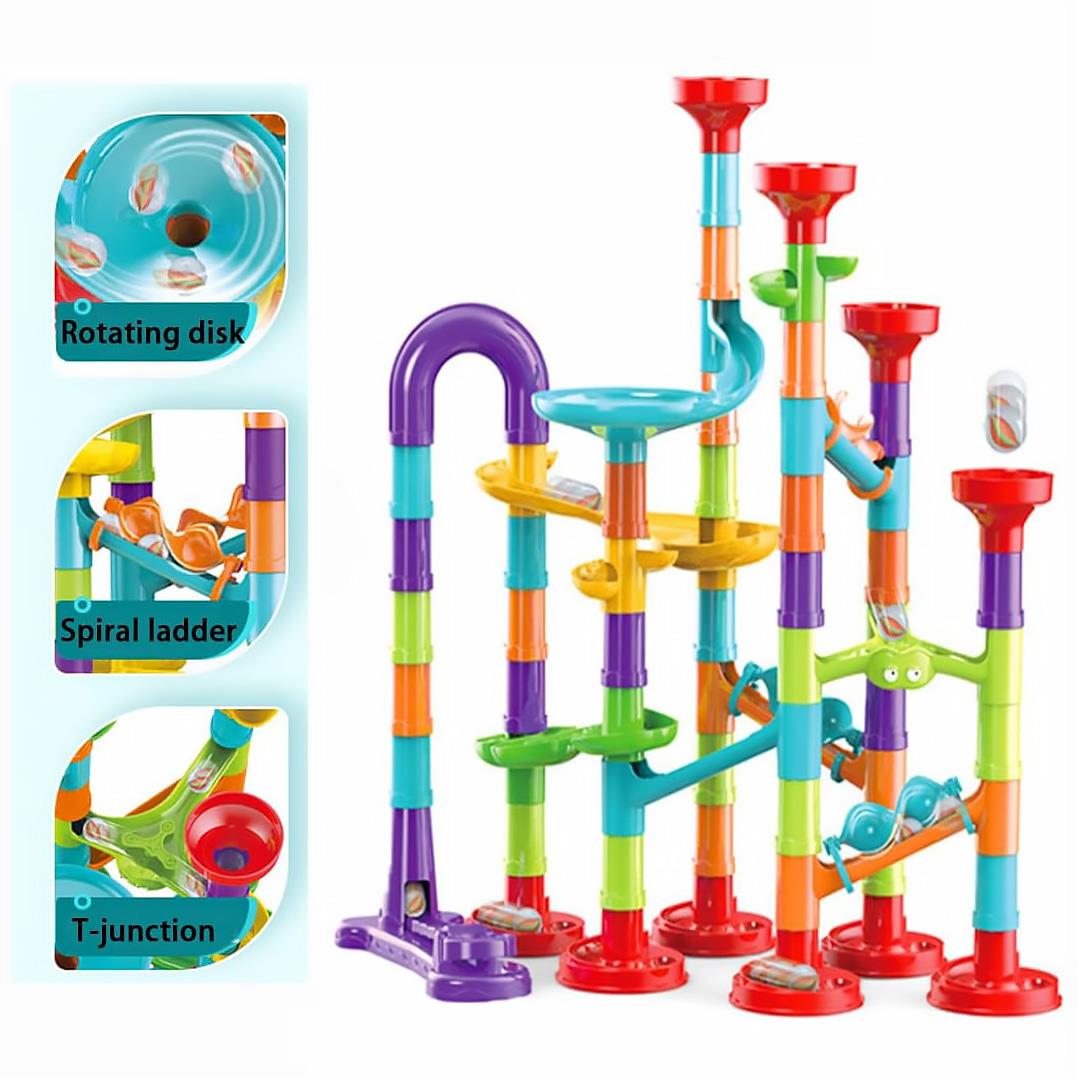 197 Pieces Marble Run Game by The Magic Toy Shop - UKBuyZone