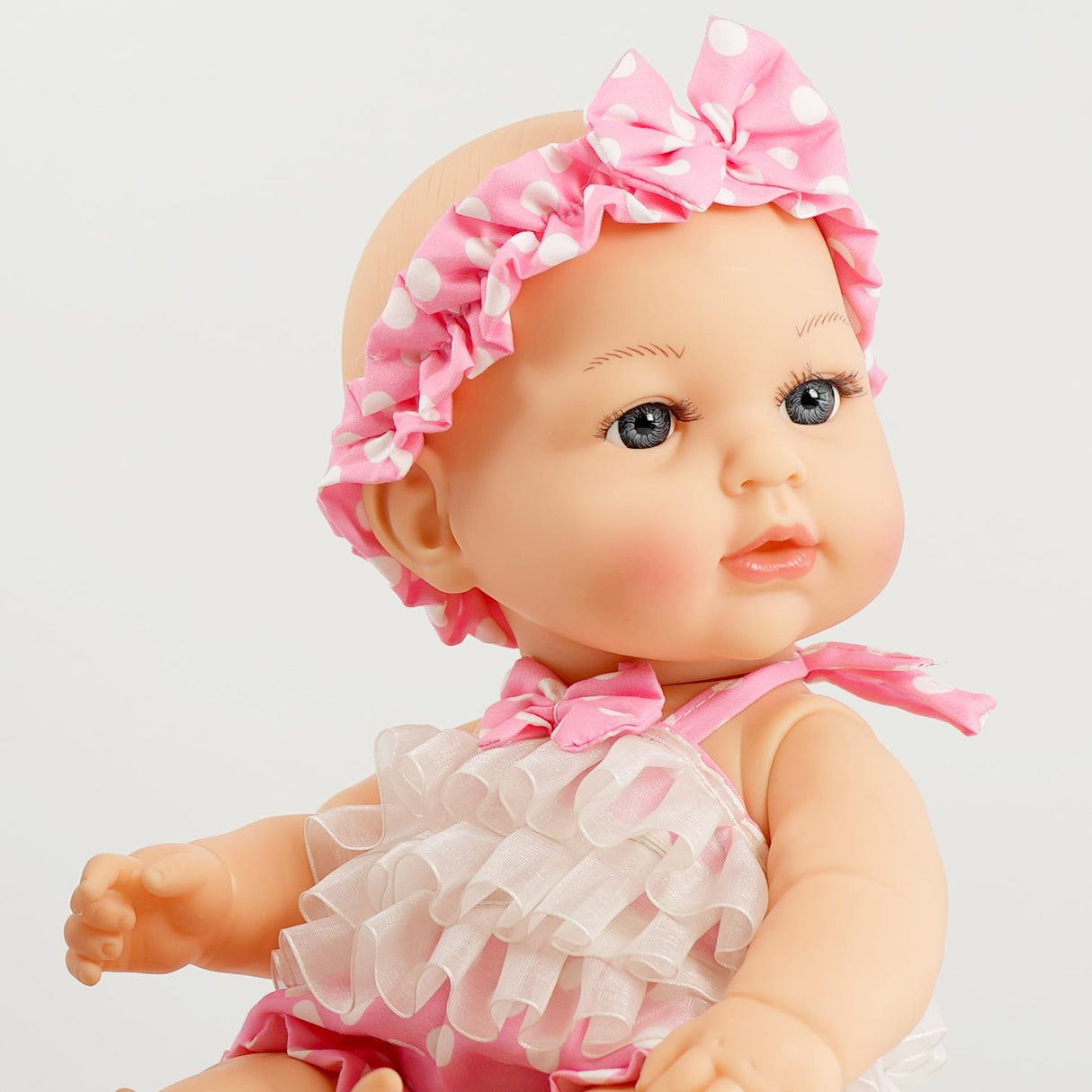 BiBi Anatomically Correct 14" Twin Dolls "Lucy & Lou" by BiBi Doll - UKBuyZone