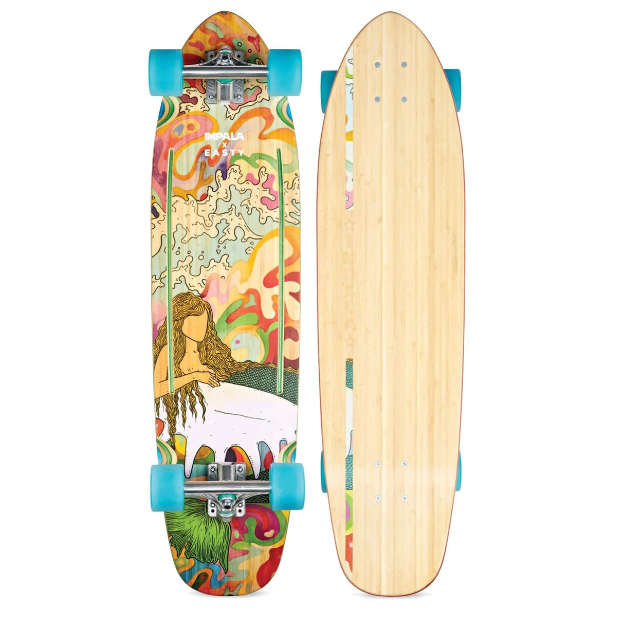 Impala Sirena 36" Complete Longboard by GEEZY - UKBuyZone