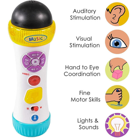 Musical Recording Microphone Baby Toy by The Magic Toy Shop - UKBuyZone