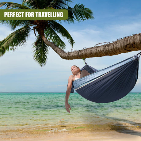 Travel Hammock with Carry Bag by GEEZY - UKBuyZone