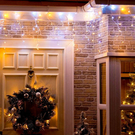 200 Warm White & White Fairy Light With Timer by The Magic Toy Shop - UKBuyZone