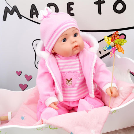 BiBi Baby Doll "Pinky" (Little Bear) (50 cm / 20") by BiBi Doll - UKBuyZone