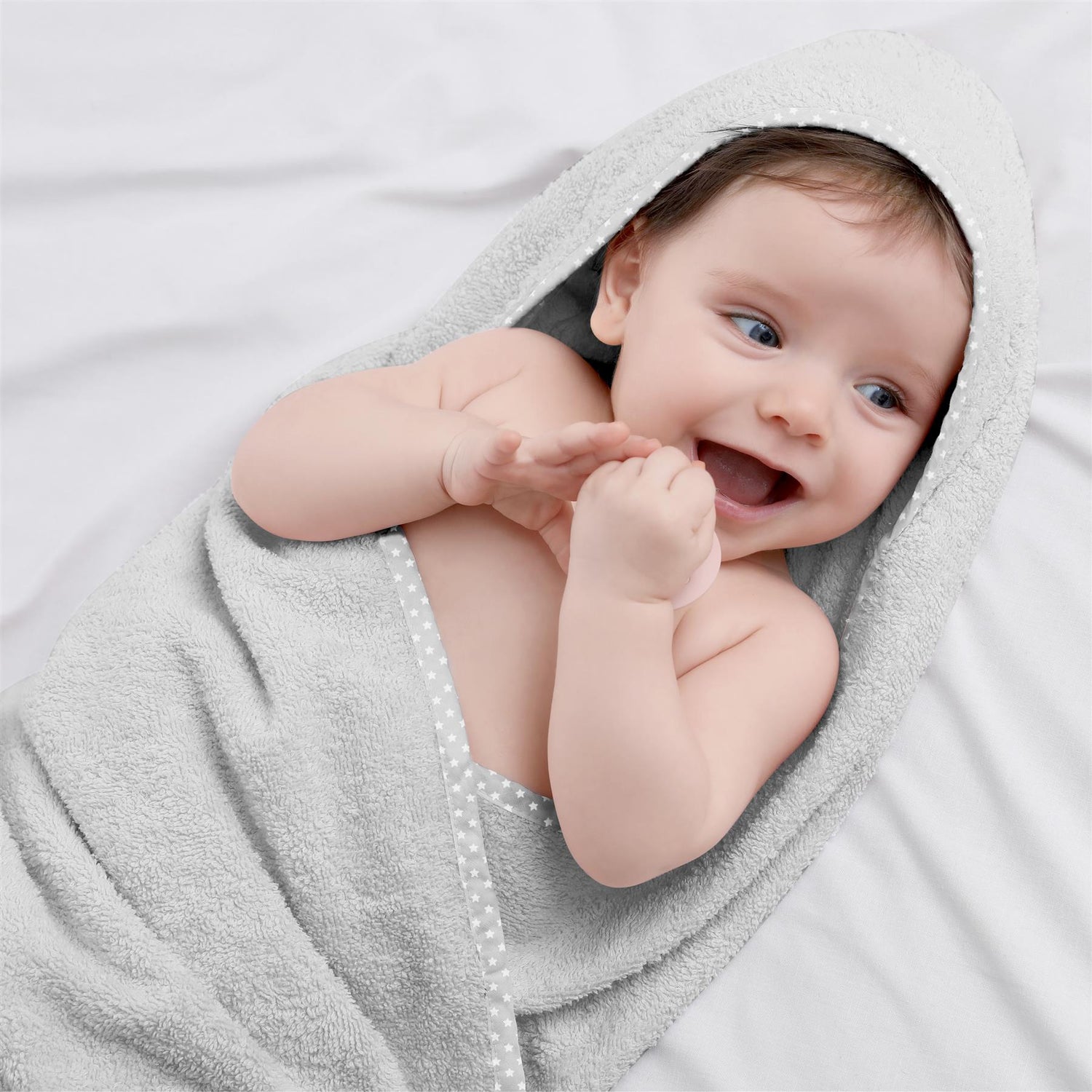 Set of 2 Hooded Baby Bath Towel by GEEZY - UKBuyZone