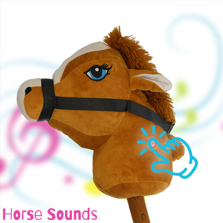 Brown Hobby Horse by The Magic Toy Shop - UKBuyZone