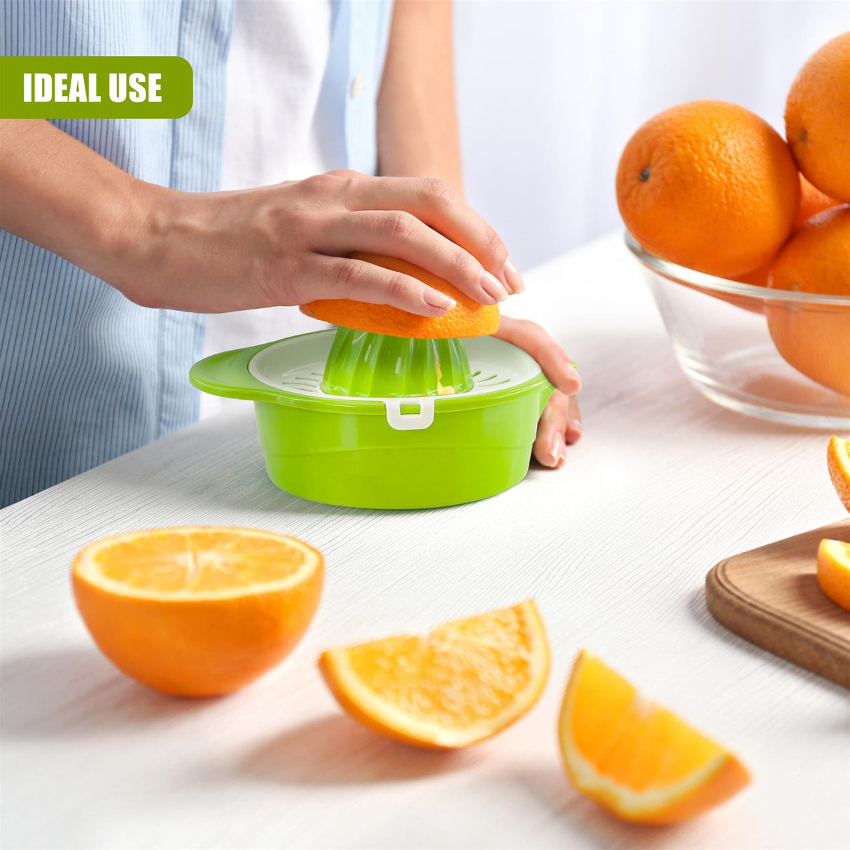 Plastic Manual Juicer 220ml by GEEZY - UKBuyZone