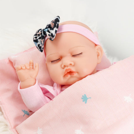BiBi Reborn Doll Sleeping Girl "Bella" (43 cm / 17") by BiBi Doll - UKBuyZone