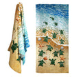 Turtles Design Large Towel by Geezy - UKBuyZone
