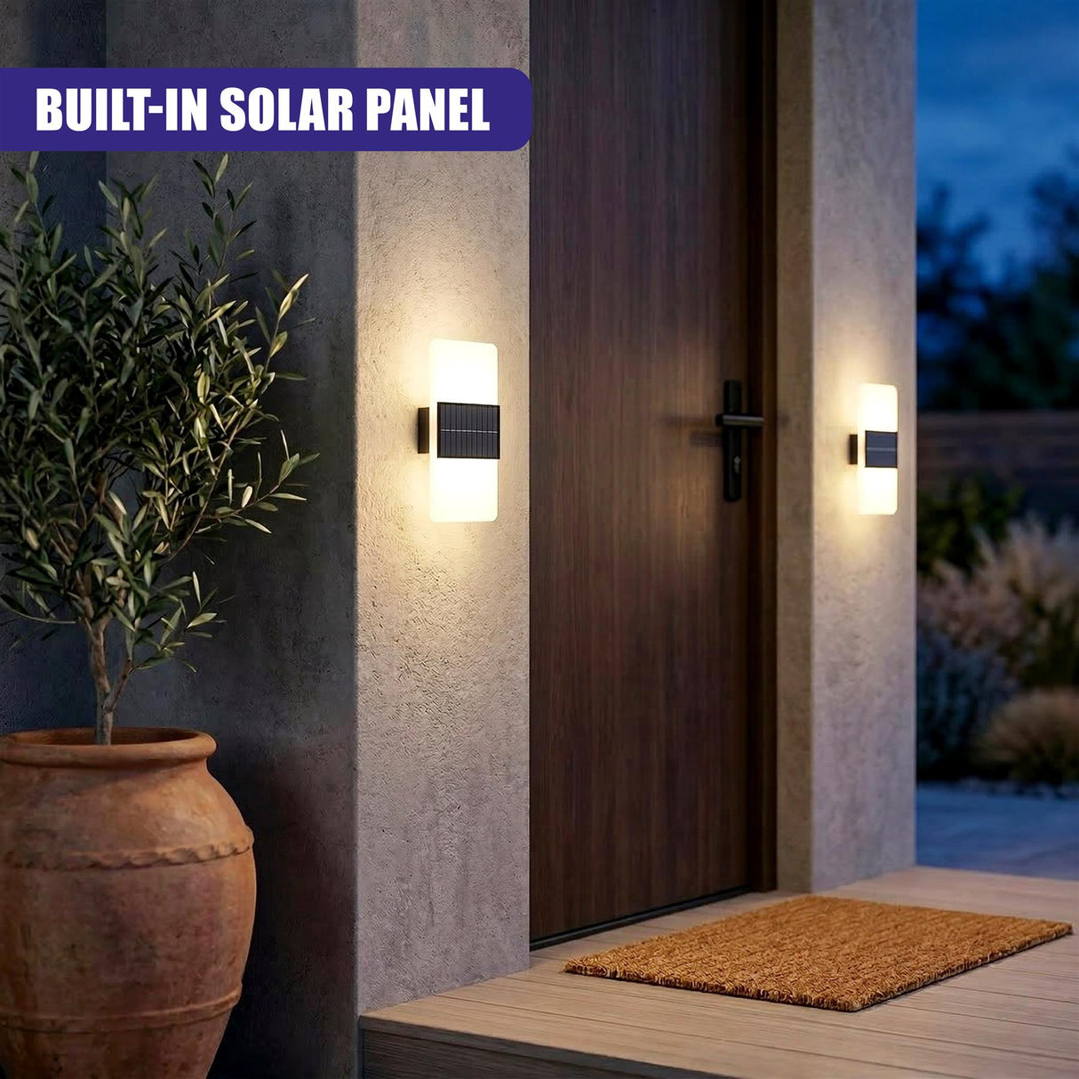 Acrylic Solar Wall Lights