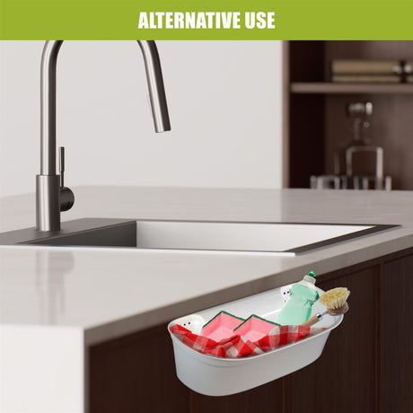 Hanging Kitchen Waste Basket 1.5L by Geezy - UKBuyZone