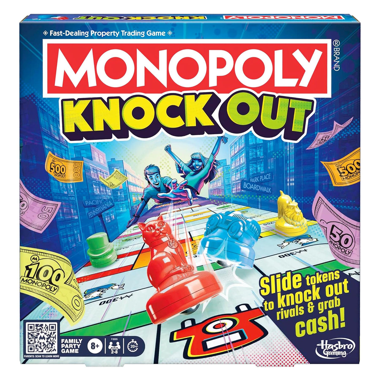 Monopoly Knockout Family Party Game