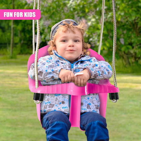 Toddler Safety Swing Seat with Adjustable Ropes by The Magic Toy Shop - UKBuyZone