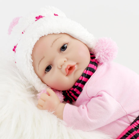 BiBi Reborn Awake Girl "Snowflake" (43 cm / 17") by BiBi Doll - UKBuyZone