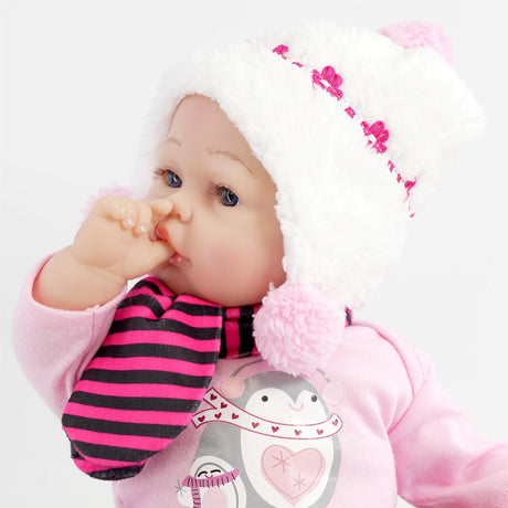 BiBi Reborn Awake Girl "Snowflake" (43 cm / 17") by BiBi Doll - UKBuyZone