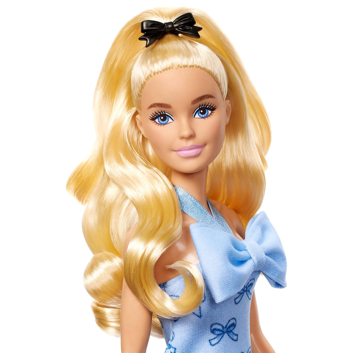 Barbie Fashionistas Doll, Blue Bow Halter Dress