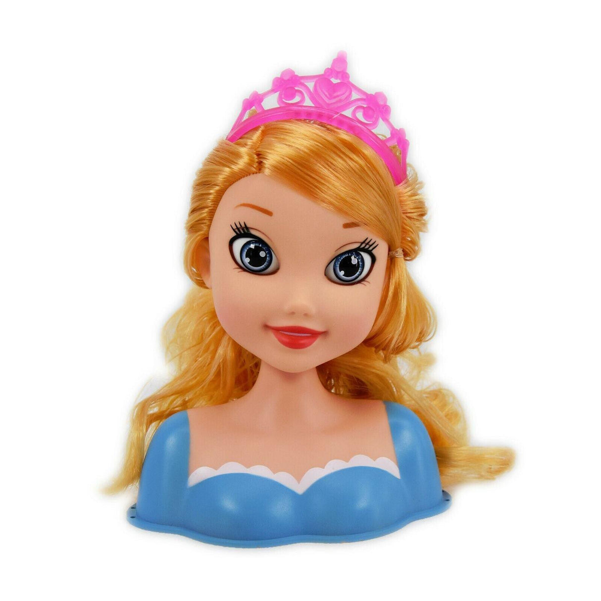 Princess Styling Head with Hair Accessories by BiBi Doll - UKBuyZone