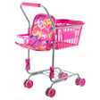 Kids Shopping Trolley with Removable Basket & Doll Seat by BiBi Doll - UKBuyZone