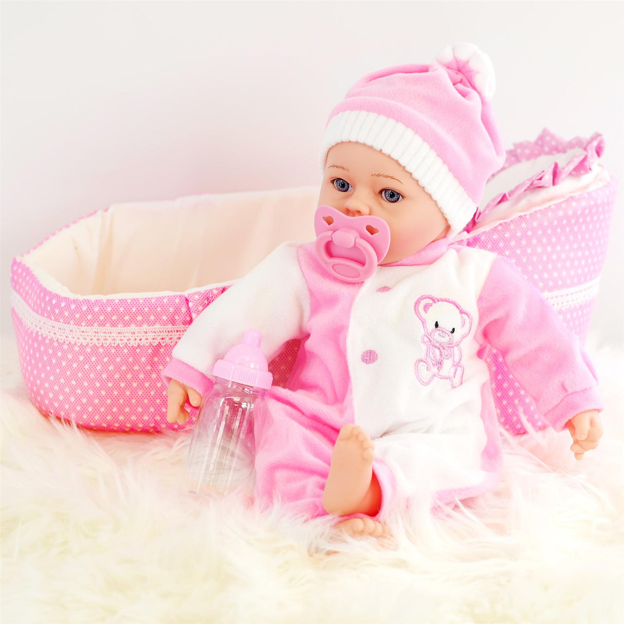 Baby Doll in Carry Cot (38 cm / 15")