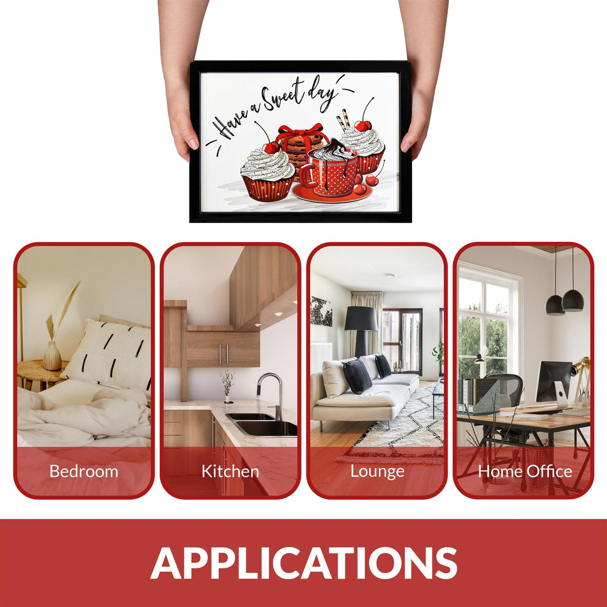 Lap Tray With Bean Bag Cushion (Sweet Day) by The Magic Toy Shop - UKBuyZone