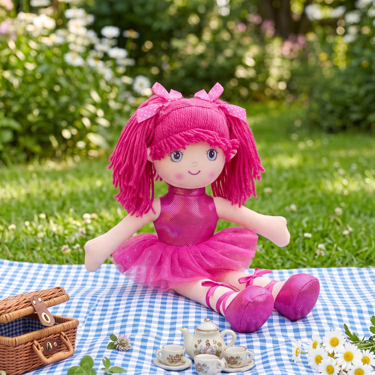 Ballerina Rag Doll 16"