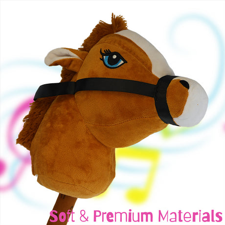 Brown Hobby Horse by The Magic Toy Shop - UKBuyZone