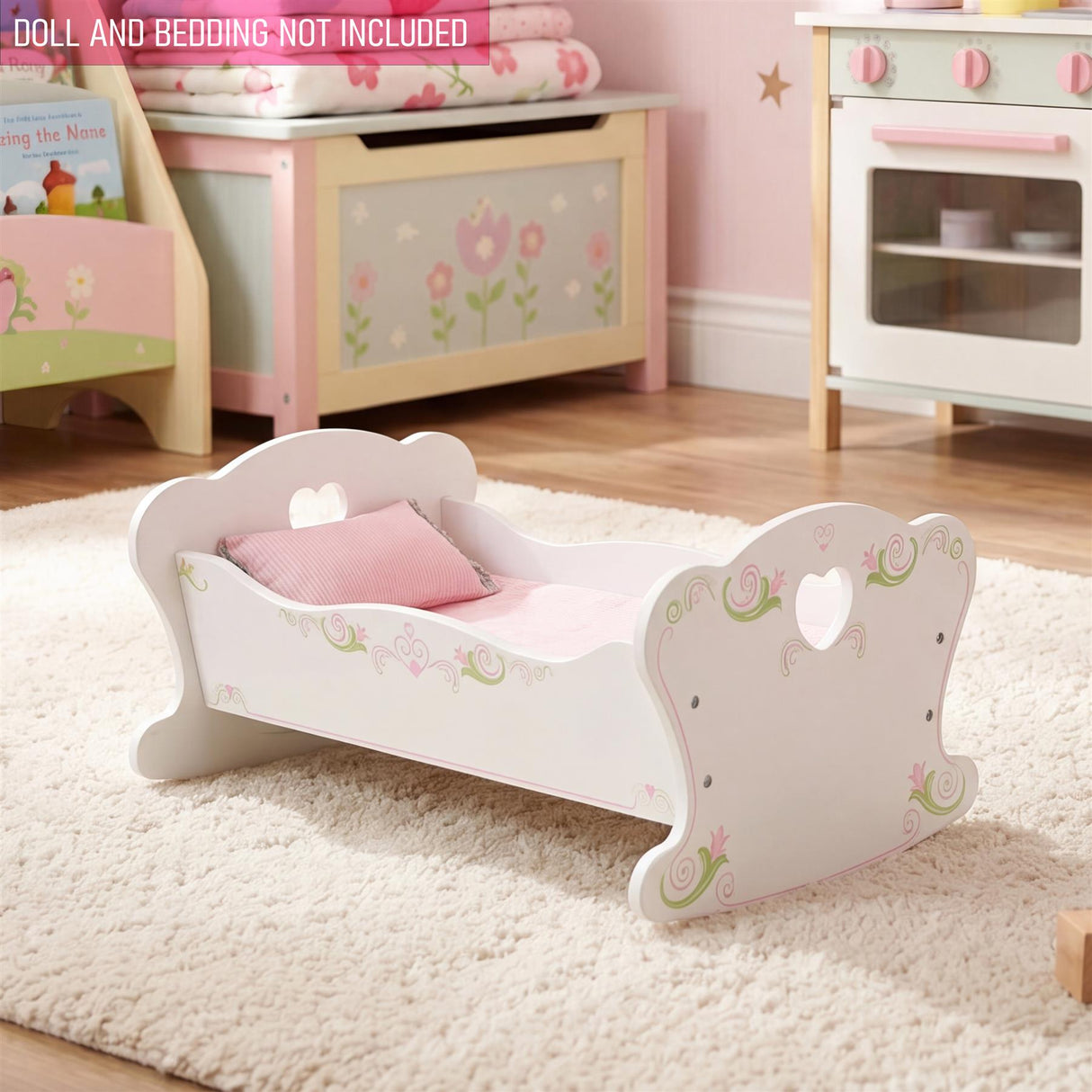 BiBi Furniture - Doll Wooden Cradle