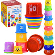 11-Piece Stacking & Nesting Bath Toy Set by The Magic Toy Shop - UKBuyZone