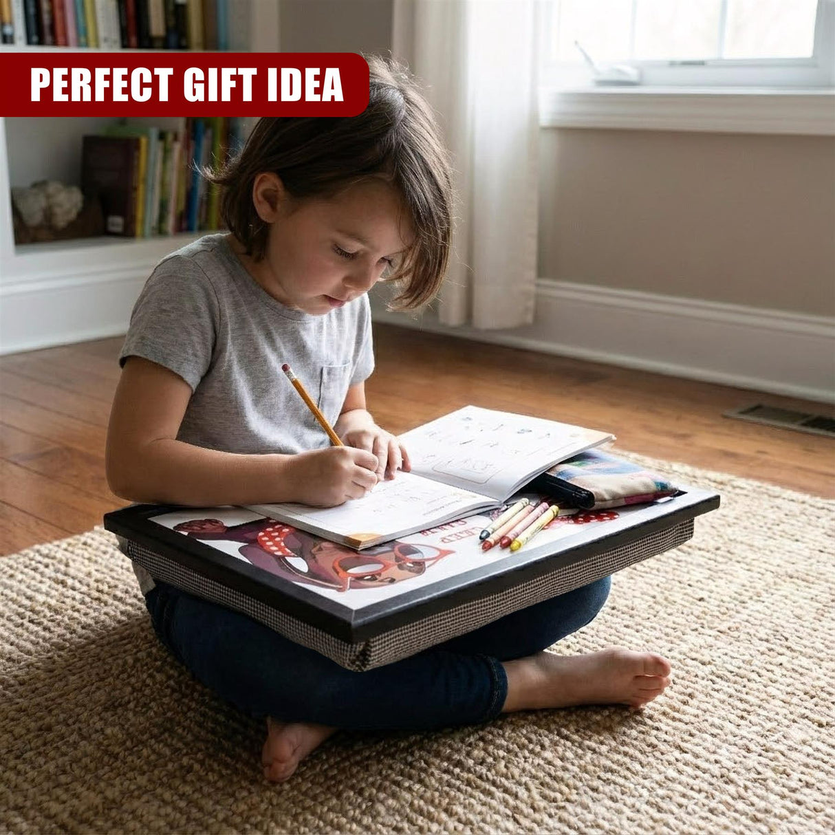 Keep Calm Lap Tray With Bean Bag Cushion