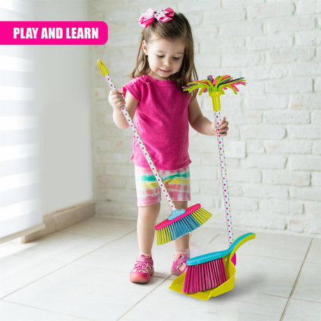 Kids Cleaning Play Set Toy by The Magic Toy Shop - UKBuyZone