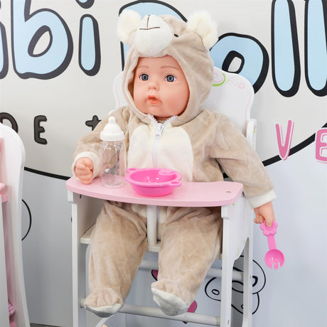 BiBi Outfits - Set of Two Clothes (Bear & Pink Bunny) (50 cm / 20") by BiBi Doll - UKBuyZone